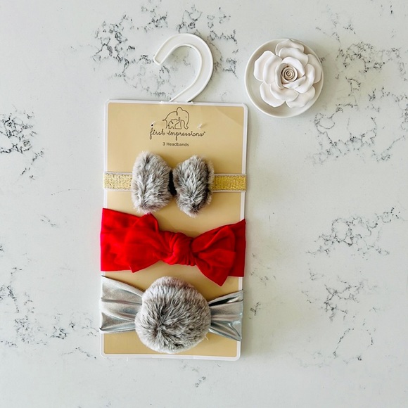 First Impressions baby girl’s Headbands - Picture 3 of 9